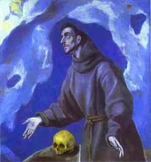 El Greco - St. Francis Receiving the Stigmata 2