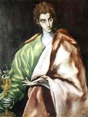 El Greco - Apostle St John the Evangelist 1610-14