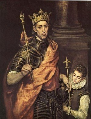 El Greco - St. Louis- King of France 1586-94