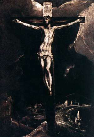 El Greco - Christ on the Cross 1585-90