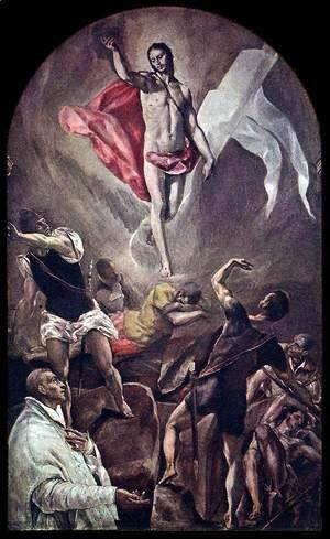 El Greco - The Resurrection 1577-79