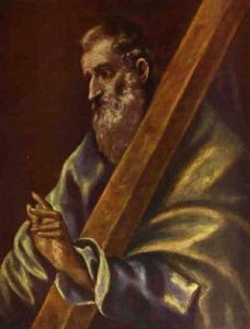 Apostle St Andrew 1610