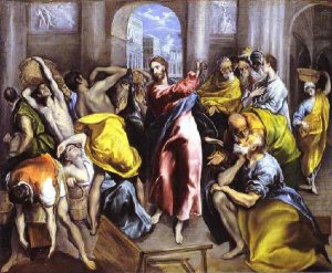 Christ Driving The Traders From The Temple Ii