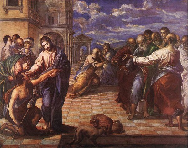 Christ Healing the Blind c. 1567