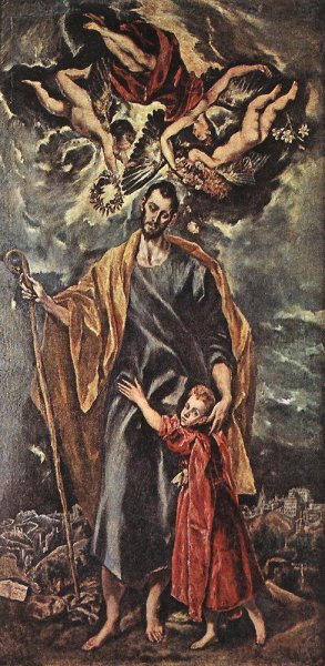 St Joseph and the Christ Child 1597-99