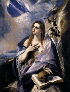 Mary Magdalen in Penitence 1576-78