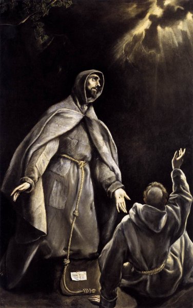 St Francis's Vision of the Flaming Torch 1600-05