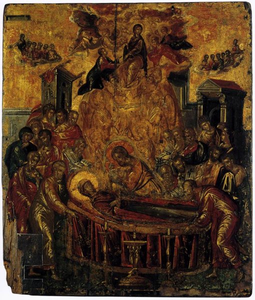 The Dormition of the Virgin before 1567