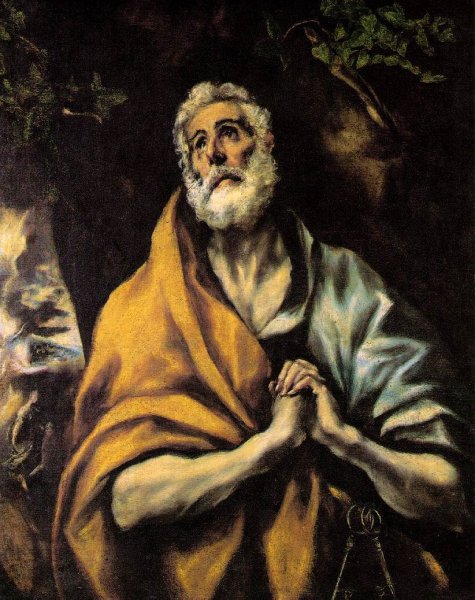 The Repentant Peter c. 1600