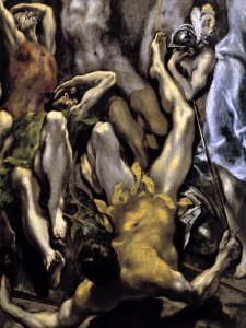 The Resurrection (detail 2) 1596-1600