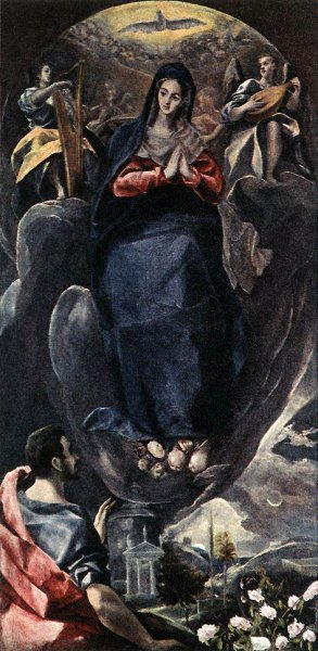 The Virgin of the Immaculate Conception and St John c. 1585