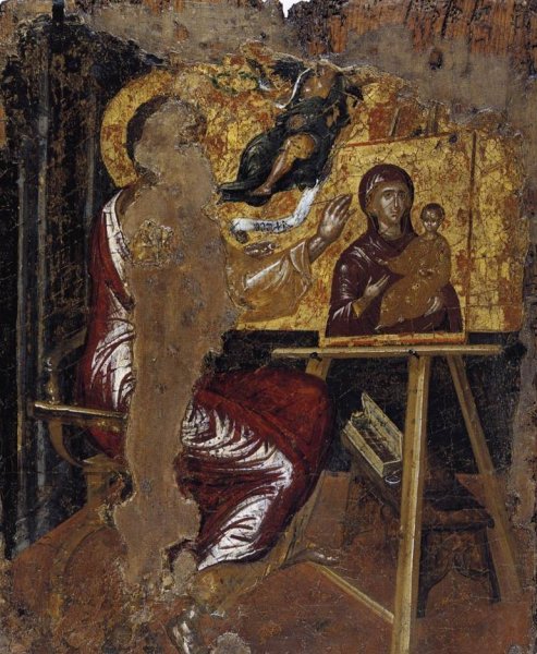 St. Luke painting the Virgin