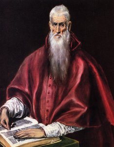 St Jerome as Cardinal