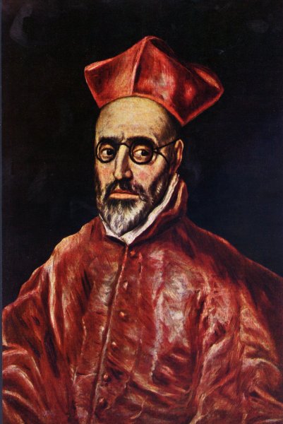 Portrait of Cardinal Niño de Guevara (detail)