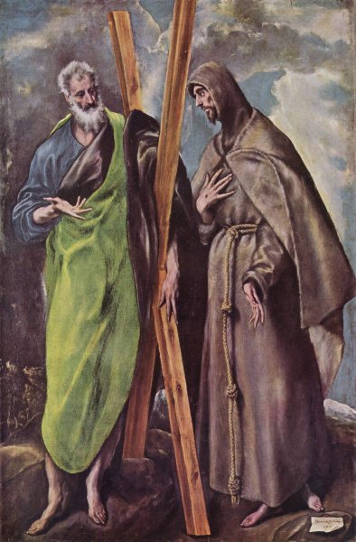 St Andrew and St Francis 1595